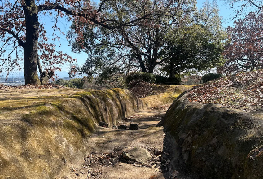 Uto Old Castle Ruins, Japan